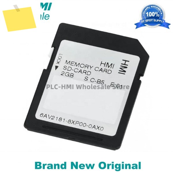6AV2181-8XP00-0AX0 SIMATIC SD 메모리 카드 2GB 디지털 보안 기기용 새제품 제품 이미지