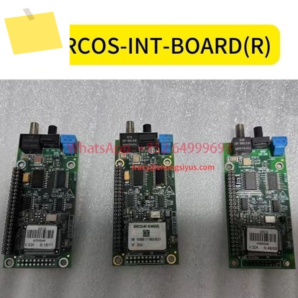 SERCOS-INT-BOARDR 중고 드라이버 sercos 광섬유 통신 보드 제품 이미지