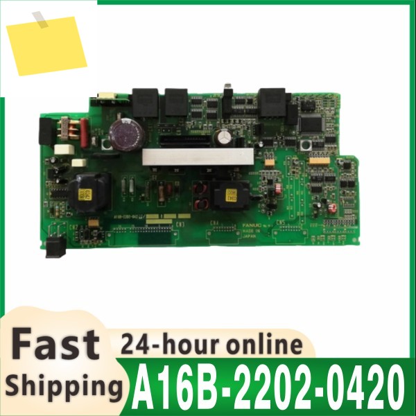 기존 100% 테스트 A16B-2202-0420 Fanuc 전원 제어 보드 PCB A06B-6087 시리즈 제품 이미지