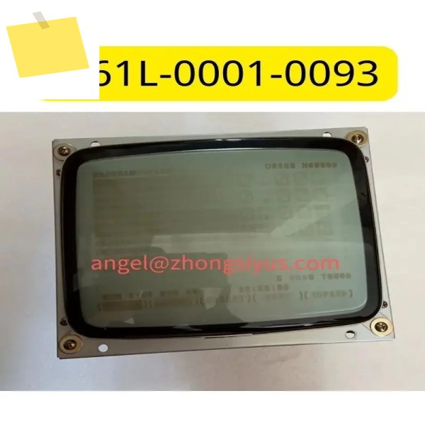 중고 A61L-0001-0093 # FANUC CRT 디스플레이 스크린 유닛 A61L 0001 0093 A 제품 이미지