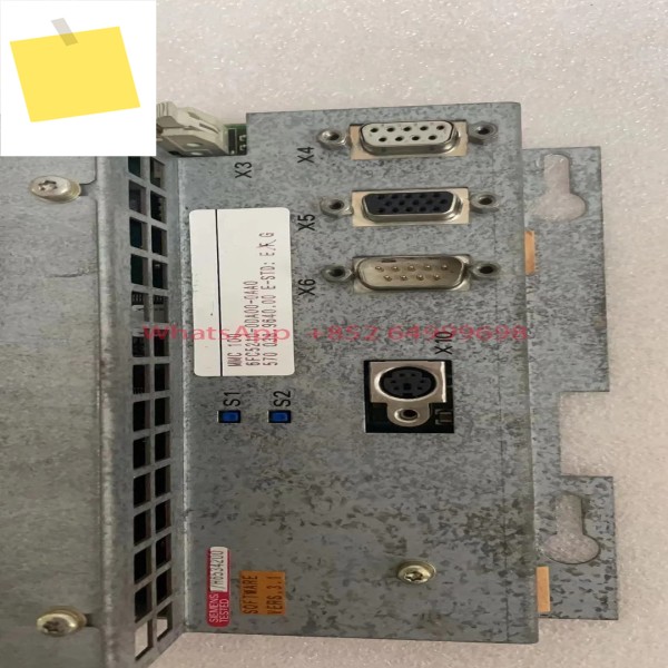 6FC5210-0DA00-0AA0 SINUMERIK FM NC810DDE840DDE MMC 100, 상태 양호, 기능 정상 제품 이미지