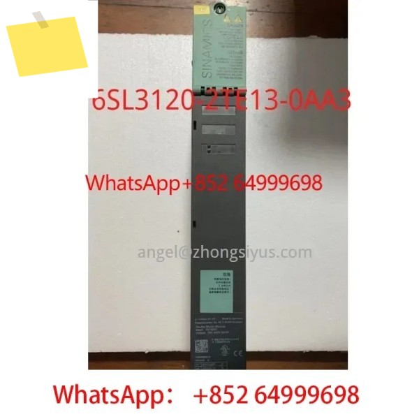 6SL3120-2TE13-0AA3 SINAMICS S120 더블 모터 모듈 3A3A 상태 양호 기능 정상 2TE13 0AA3 제품 이미지