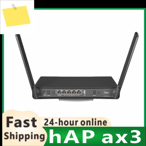 신품 MikroTik hAP ax3 C53UiG+5HPaxD2HPaxD wifi 6 2.5G 무선 POE 라우터 제품 이미지