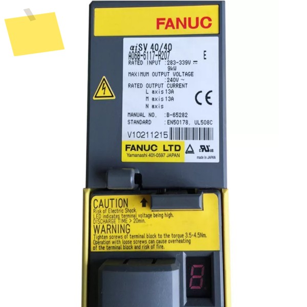 A06B-6117-H207 Fanuc 서보 증폭기 테스트 완료됨 정상 A06B 6117 H207 제품 이미지