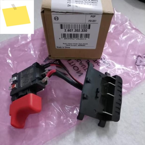 스위치는 Bosch GSB180-LI 2607202330 충전 드릴 기리 전동 공구 액세서리 부품에 사용됩니다 제품 이미지