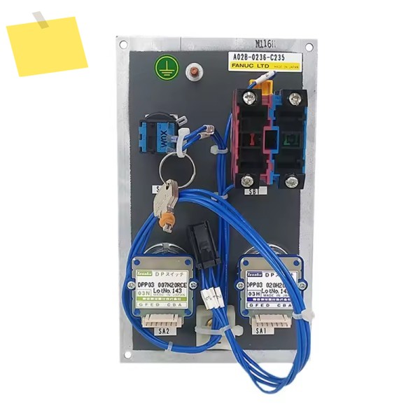A02B-0236-C235 Fanuc 운영 패널 판넬 판네루 비상 정지 스위치 시스템 보드 테스트 완료 A02B 0236 C235 제품 이미지