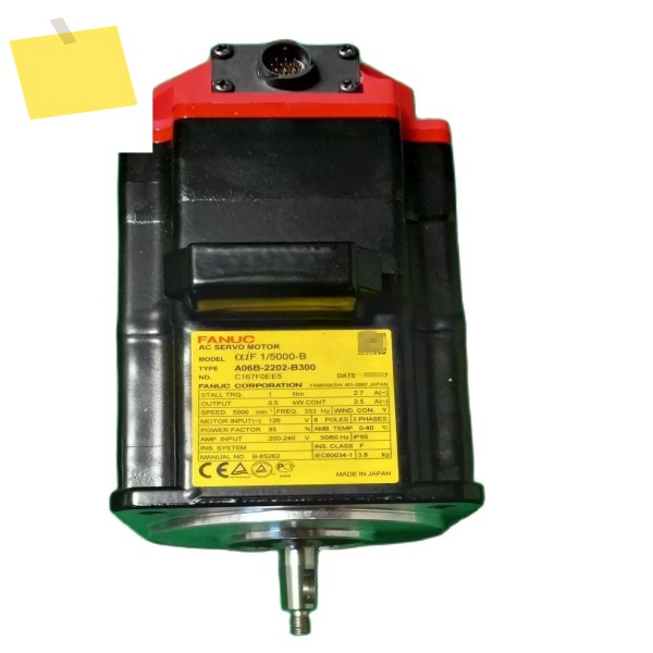A06B-2202-B300 Fanuc 서보 모터, 테스트 완료, OK A06B 2202 B300 제품 이미지