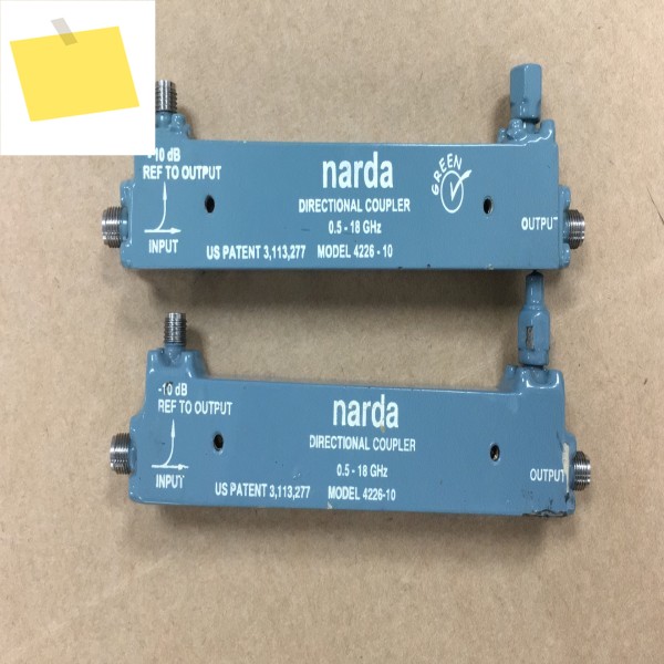 NARDA 4226-10 광대역 지향성 커플러 0.5-18 G 10dB SMA 암 제품 이미지