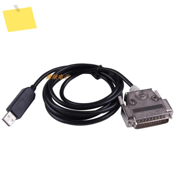 FTDI USB-DB25 25핀 CNC Fanuc RS232 시리얼 데이터 케이블 제품 이미지
