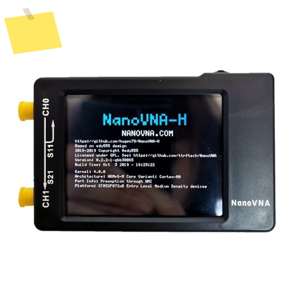 Hugen version NanoVNA vector analyzer, antenna shortwave MF HF 제품 이미지