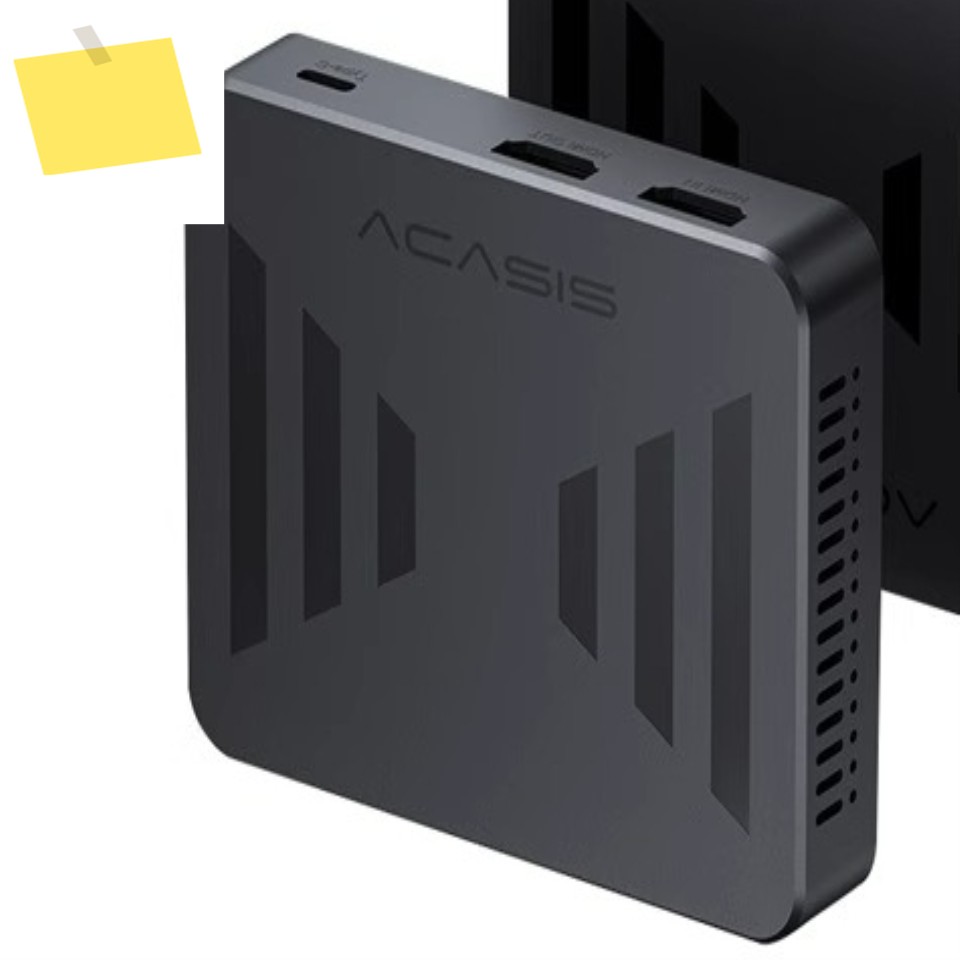 ACASIS VC-009Air 캡처 카드 카메라 라이브 스트리밍 4K 30Hz 스위치 클리어 제품 이미지