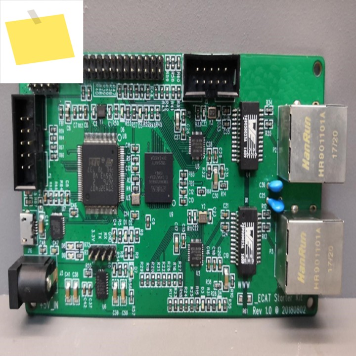 산업용 이더넷 Ethercat 버스 하드 마스터 FPGA 다축 개발 보드가 통신 병목을 극복합니다네이스 레벨. 제품 이미지