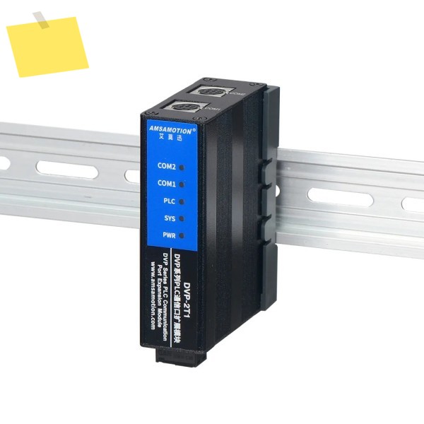 AMRAMOTION DVP-2T1은 델타 RS232에서 이더넷 포트 확장 프로그래밍 PLC에서 모듈로의 변환에 적합합니다 제품 이미지