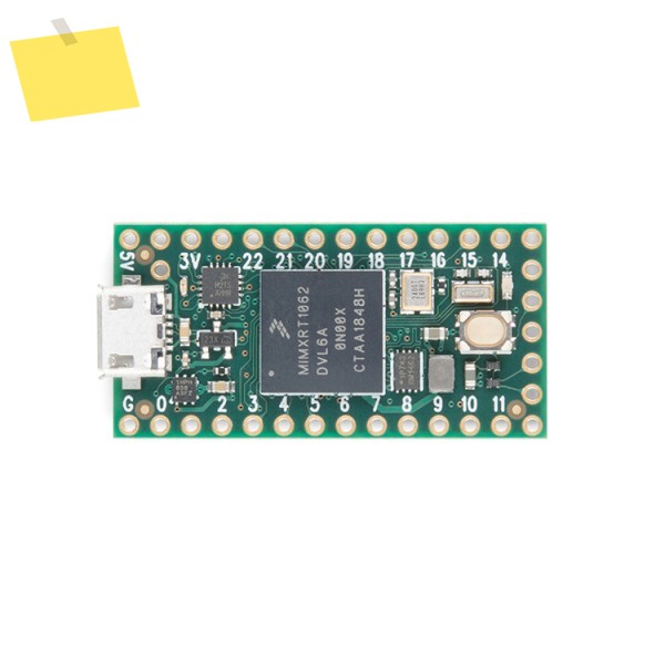 Teensy 4.0 A-R-M Cortex-M7 개발 키트, iMXRT1060 보드 DEV15583 제품 이미지