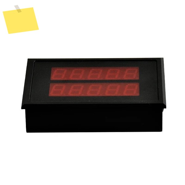 RS485 직렬 포트 테이블 456비트 LED 디지털 튜브 디스플레이 모드버스 프로토콜 이중 행 모듈 PLC 통신 제품 이미지