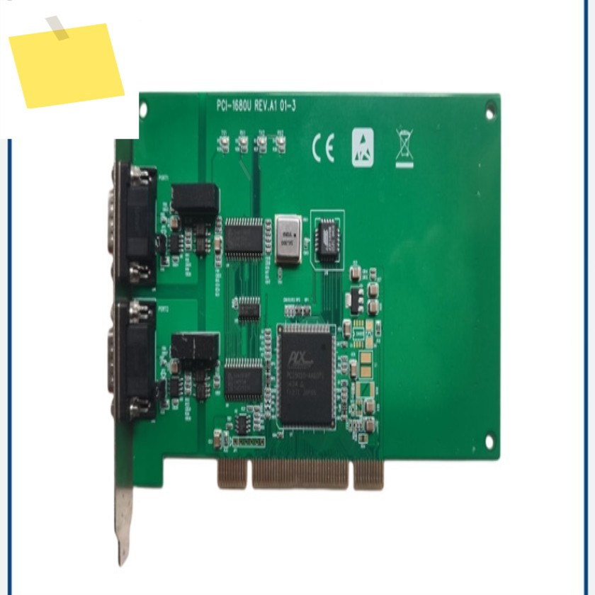 PCI-1680U REV.A1 듀얼 포트 CAN 중립 PCI 버스 통신 카드 제품 이미지