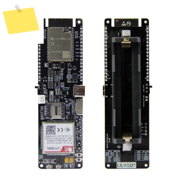 릴리고 ® TTGO T-SIM7000G MCU32-WROVER-E 무선 통신 모듈 SIM 카드 제품 이미지