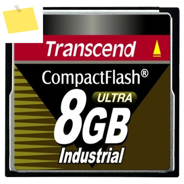 트랜센드 Ts8gcf100i 8G CF 산업용 카드 광온도 지원 SLC 제품 이미지