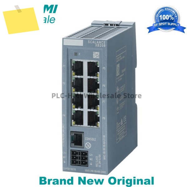 6GK5208-0BA00-2AB2 SCALANCE XB208 관리형 레이어 2 IE 스위치 8x 10100 Mbits RJ45 새제품 제품 이미지