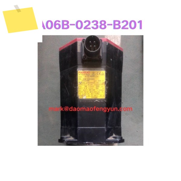 A06B-0238-B201 중고 서보 모터 테스트 완료됨 제품 이미지