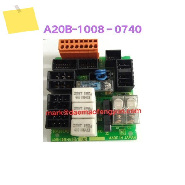A20B-1008-0740 중고 제어반 회로기판 테스트 OK 제품 이미지