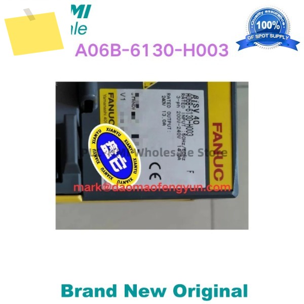 A06B-6130-H003 중고 서보 드라이브 테스트 완료됨 제품 이미지