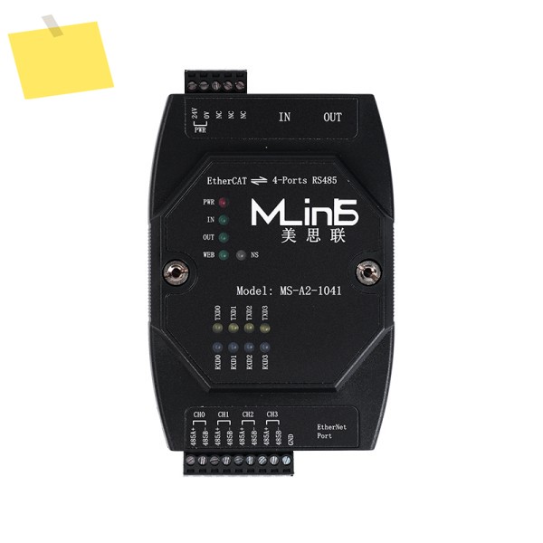 Modbus-EtherCAT 게이트웨이 Beckhoff Inovance 프로토콜-RS485 ECT 통신 모듈 제품 이미지