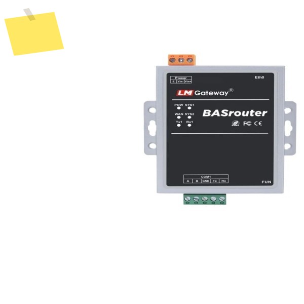BACnet 라우터는 MSTP를 IP로 연결하여 1개의 버스를 지원합니다 제품 이미지