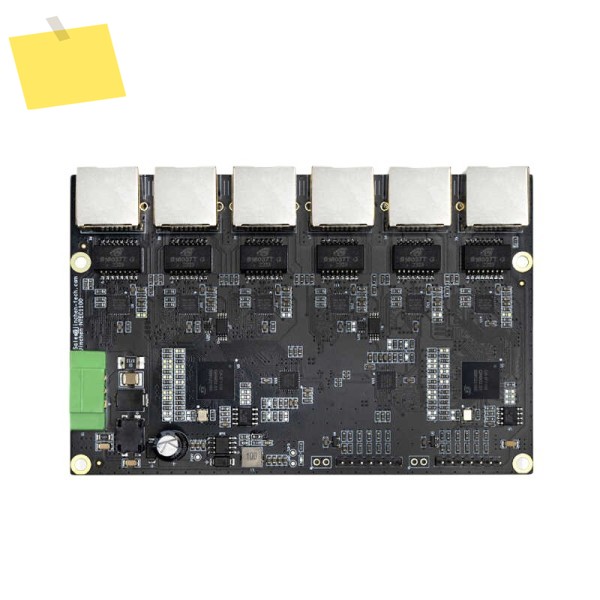 6포트 EtherCAT 분배기100M 이더넷 스위치 입력 1개 출력 5개 휴머노이드 로봇 PLC 서보 에너지 저장 장치 제품 이미지