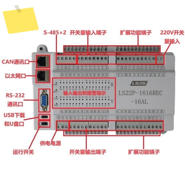 High-precision Weighing Programmable PLC Controller, Universal Channel Input Analog 제품 이미지