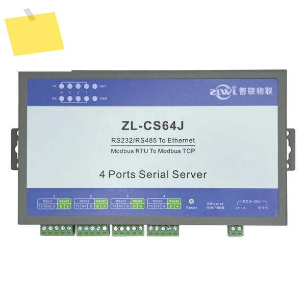 RS232485-이더넷 모듈, 투명 전송 MQTT, 산업용 등급 네트워크 통신 ModBus RTUTCP 게이트웨이 제품 이미지