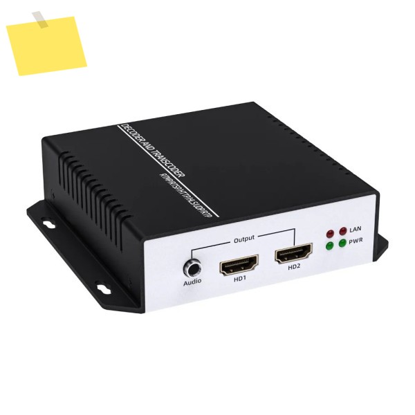 4K60 HD 비디오 디코딩 컨버터 RTMP 스트리밍 출력 UDP 제품 이미지