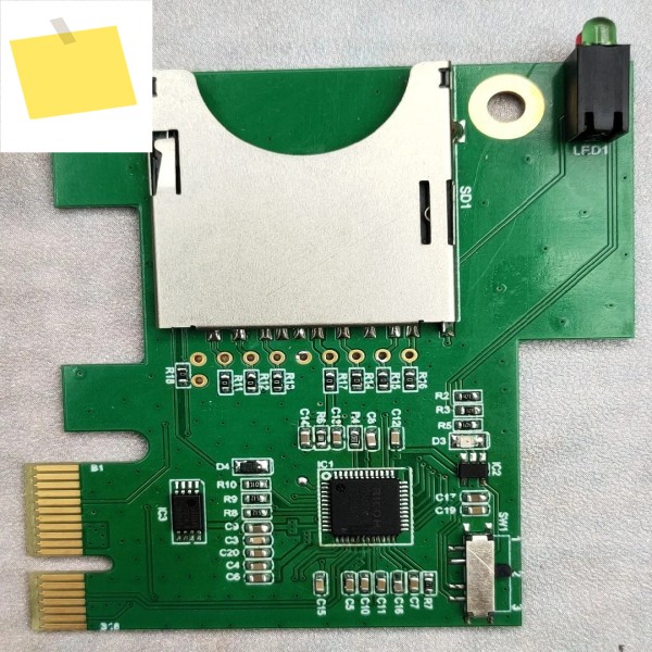 PCIE-SDIO 카드 WiFi 테스트 전용 PCS200 제품 이미지