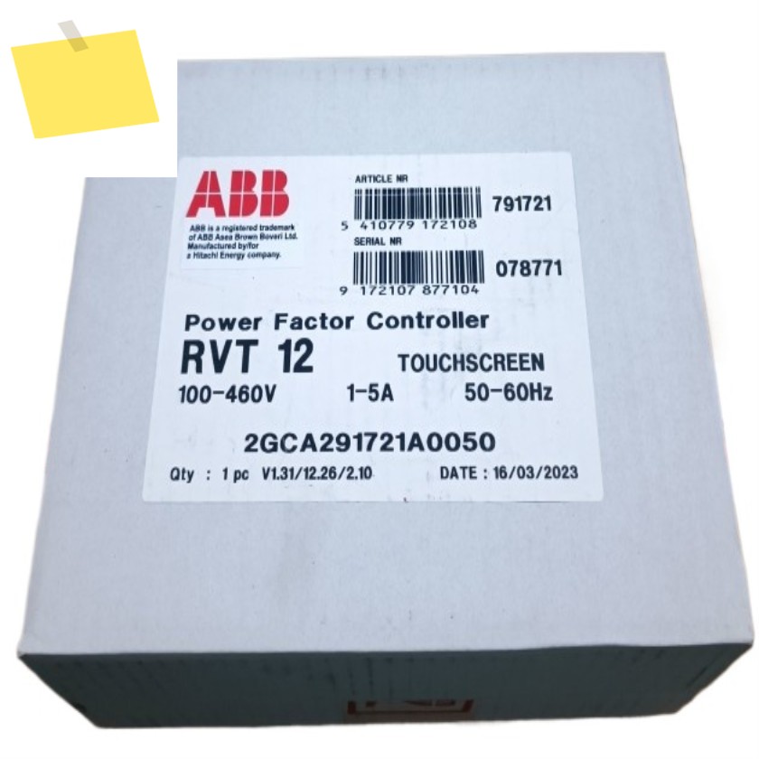 ABB 역률 조정기 RVT-6 제품 이미지