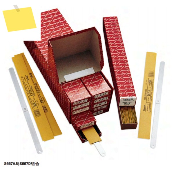 Starrett American Steyrie 수입 미터법 영국식 두께 게이지 플러그 단일 조각 다중 사양 667M-1015 제품 이미지