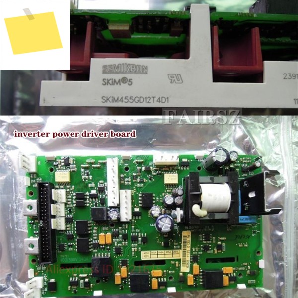 IGBT 모듈 PC00236I 140A 205A 및 SKIM455GD12T4D1이 포함된 오래된 중고 인버터 전원 공급 장치 드라이브 보드 제품 이미지