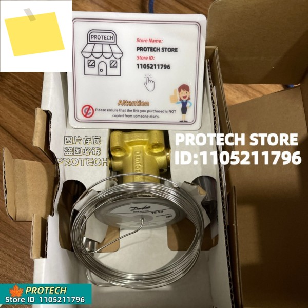 댄포스 온도조절식 팽창 밸브 TE55 067G3301 새 제품 제품 이미지