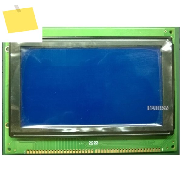 5PCS 기존 LCD 모듈 240128A 블루 스크린 화이트 텍스트 높은 신뢰성 산업용 등급. 제품 이미지