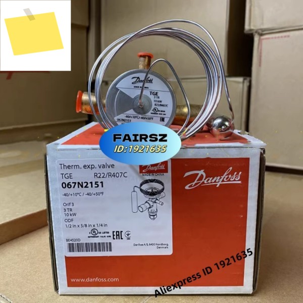 DAN.FOSS TGEX3TR 067N2151 공조냉장 보관용 열팽창 밸브 FAIRSZ STORE 제품 이미지