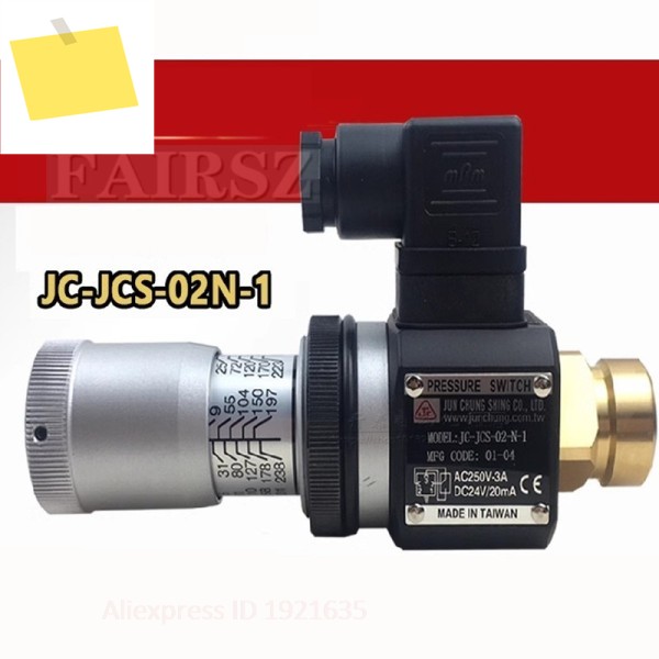 대만 JC-JCS-02-N-1 JC-JCS-02H02N02NL02NLL 압력 스위치. 제품 이미지