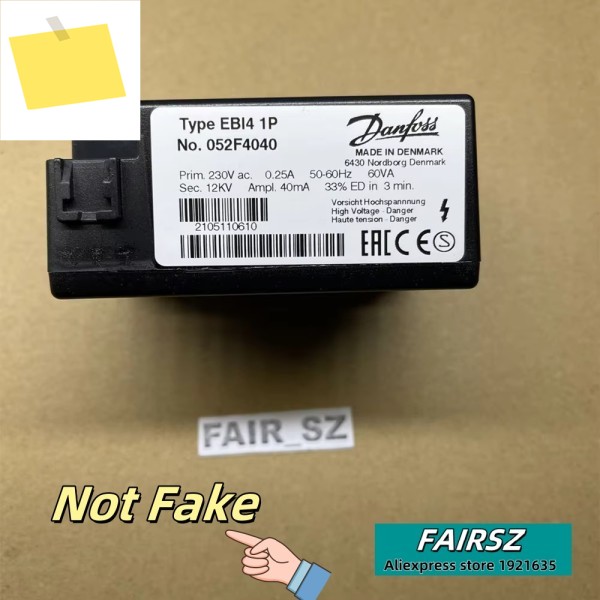 DANFOSS 점화기 가스 디젤 연소 엔진용 타입 EBI4 1P 052F4040 M 제품 이미지
