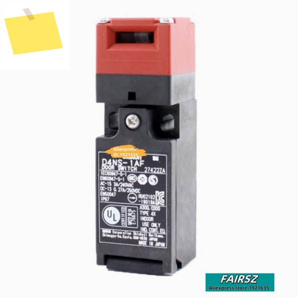 2PCS 가드 잠금 안전 도어 스위치 D4NS-1AF 제품 이미지
