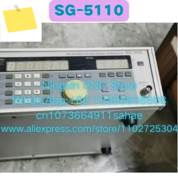 중고 켄우드 SG-5110 FM 스테레오 신호 발생기 100KHz-110MHz 기능 테스트 완료 제품 이미지