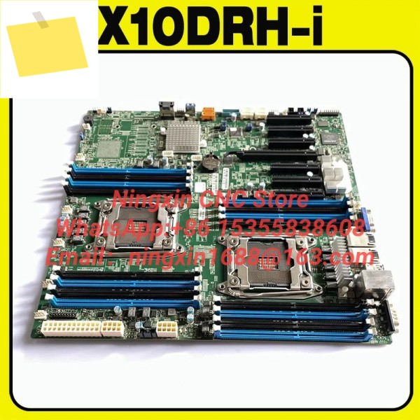 X10DRH-i 서버 마더보드 E5-2600 v43 패밀리 듀얼 포트 GbE LAN SATA3 6Gbps IPMI 2.0 LGA2011 DDR4 제품 이미지