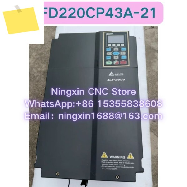 중고 VFD220CP43A-21 주파수 변환기 기능 테스트 OK 제품 이미지