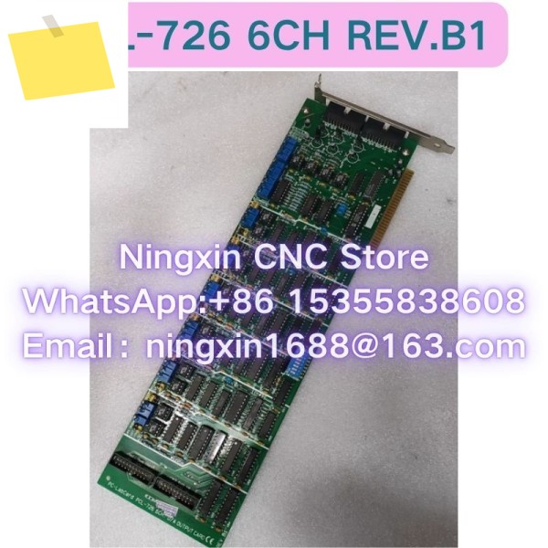 중고 PCL-726 6CH DA 출력 카드 REV.B1 아날로그 기능 테스트 OK 제품 이미지