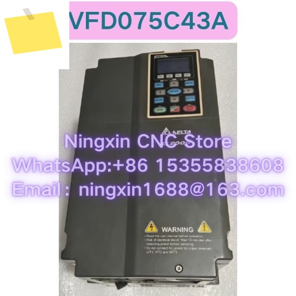 중고 VFD075C43A 인버터 기능 테스트 OK 제품 이미지
