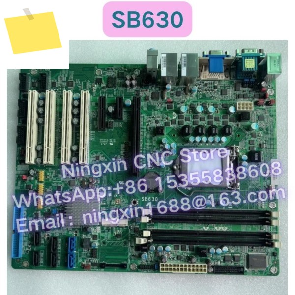 중고 SB630 산업용 제어 컴퓨터 마더보드, 듀얼 기가비트 네트워크 포트 기능 테스트 OK 제품 이미지