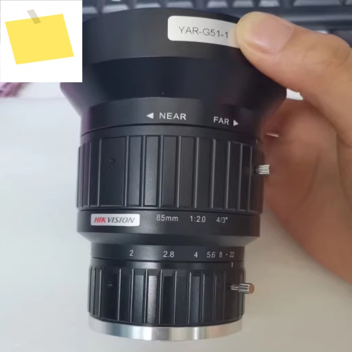 SA8520M-10MPSM-10A8520MP중립 FA 렌즈, 85mm, F2.0, 43인치, 10MP, C 마운트 상태 양호 제품 이미지