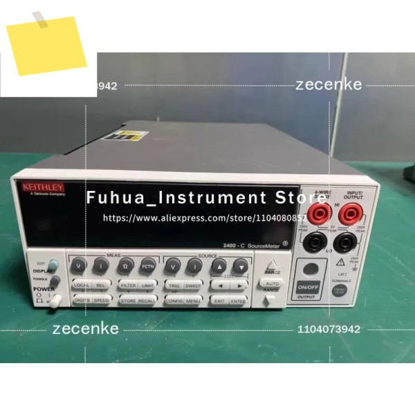 Keithley 2400C 소스 미터는 양호한 상태로 사용되었습니다 제품 이미지